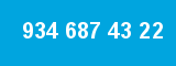 934 687 43 22 934 687 43 22